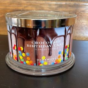Homeworx by Harry Slatkin Chocolate Birthday Cake 18oz candle